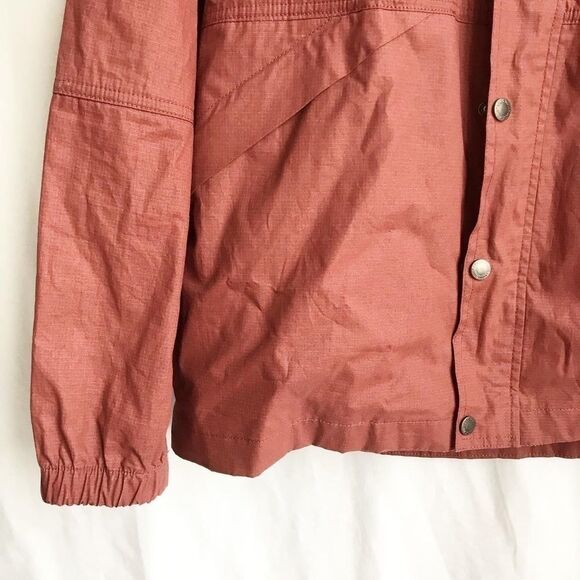 Native Youth burgundy hooded light jacket size L - Picture 4 of 10